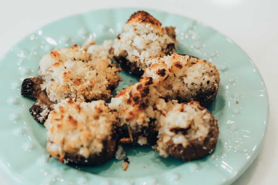 The Best Healthy Stuffed Mushrooms