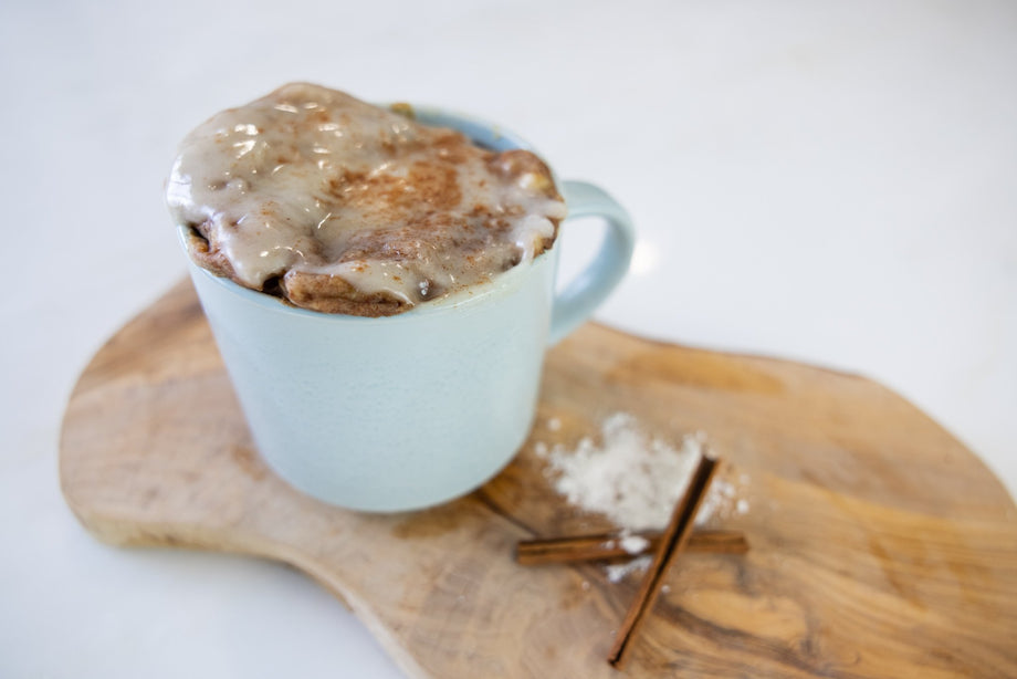 Easy Cinnabun Mug Cake Recipe