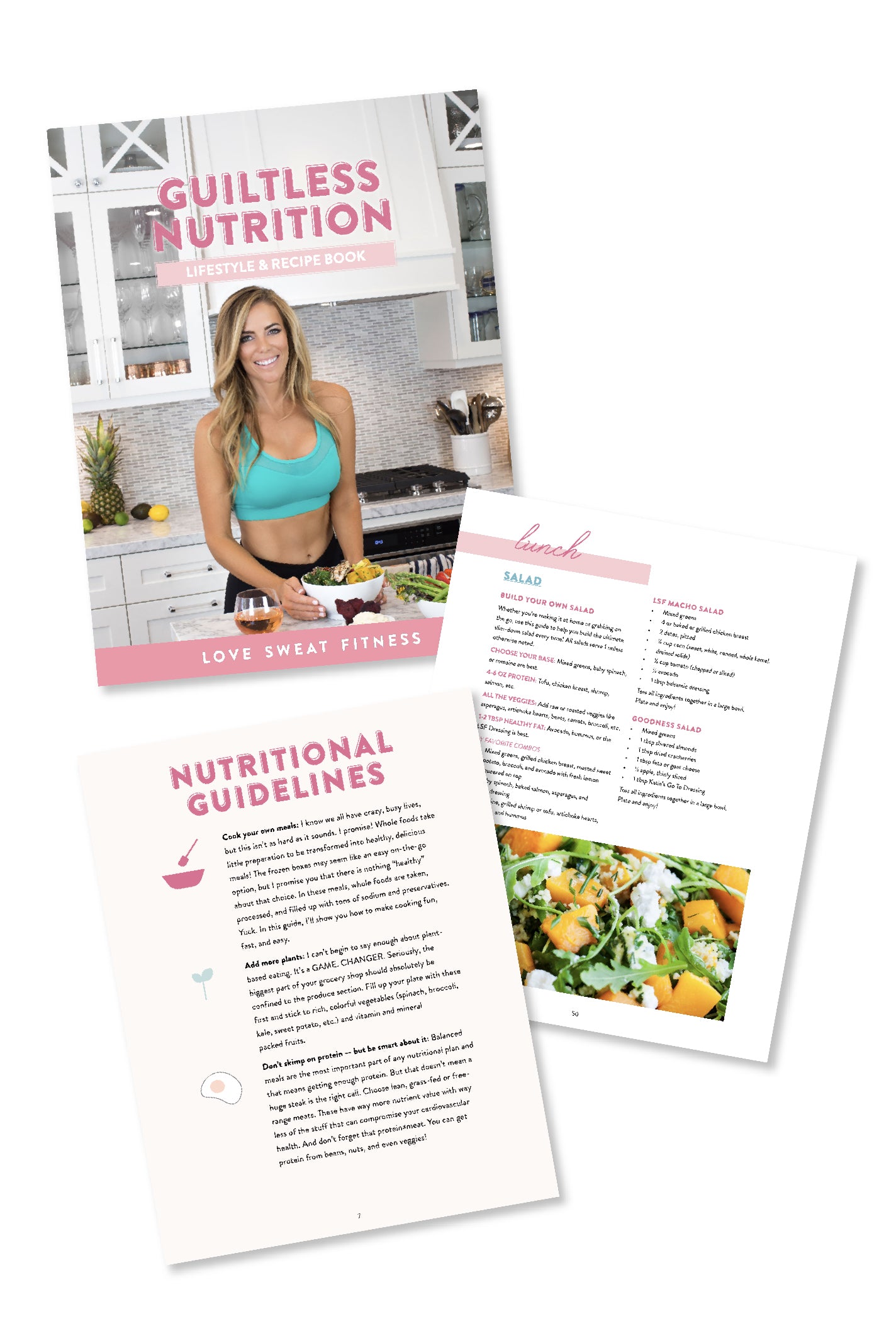 Guiltless Nutrition Recipe Book + Meal Plan